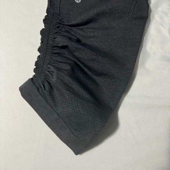 Lululemon Ebb to Street Cropped 21” leggings Dark Grey Yoga  Size 8 - Picture 6 of 12